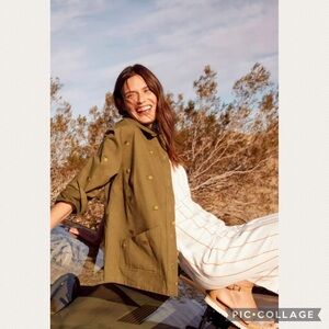 Anthropologie Pineapple Embroidered Jacket